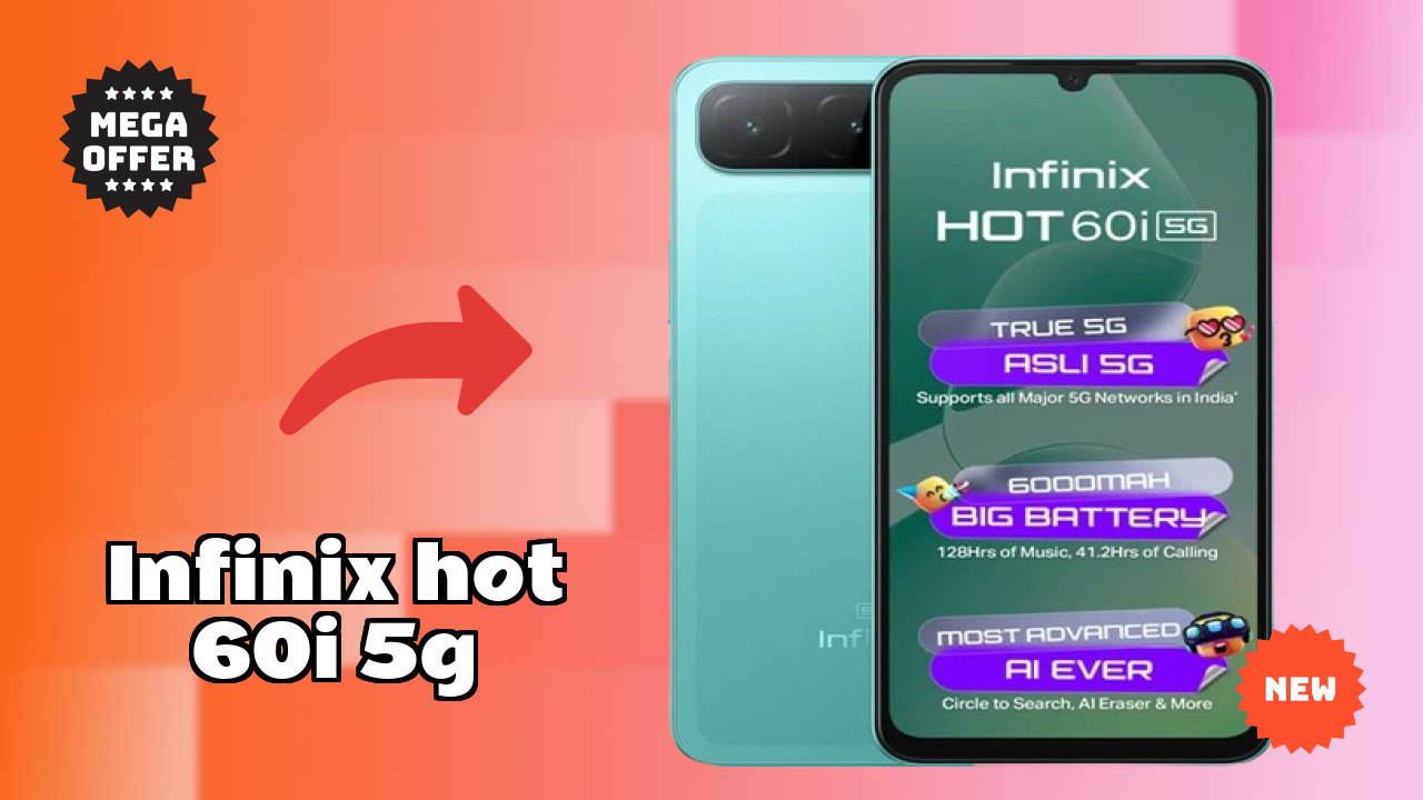 Infinix Hot 60i 5G बैटरी टेस्ट: क्या 6000 MAh पूरे दिन चलती है?