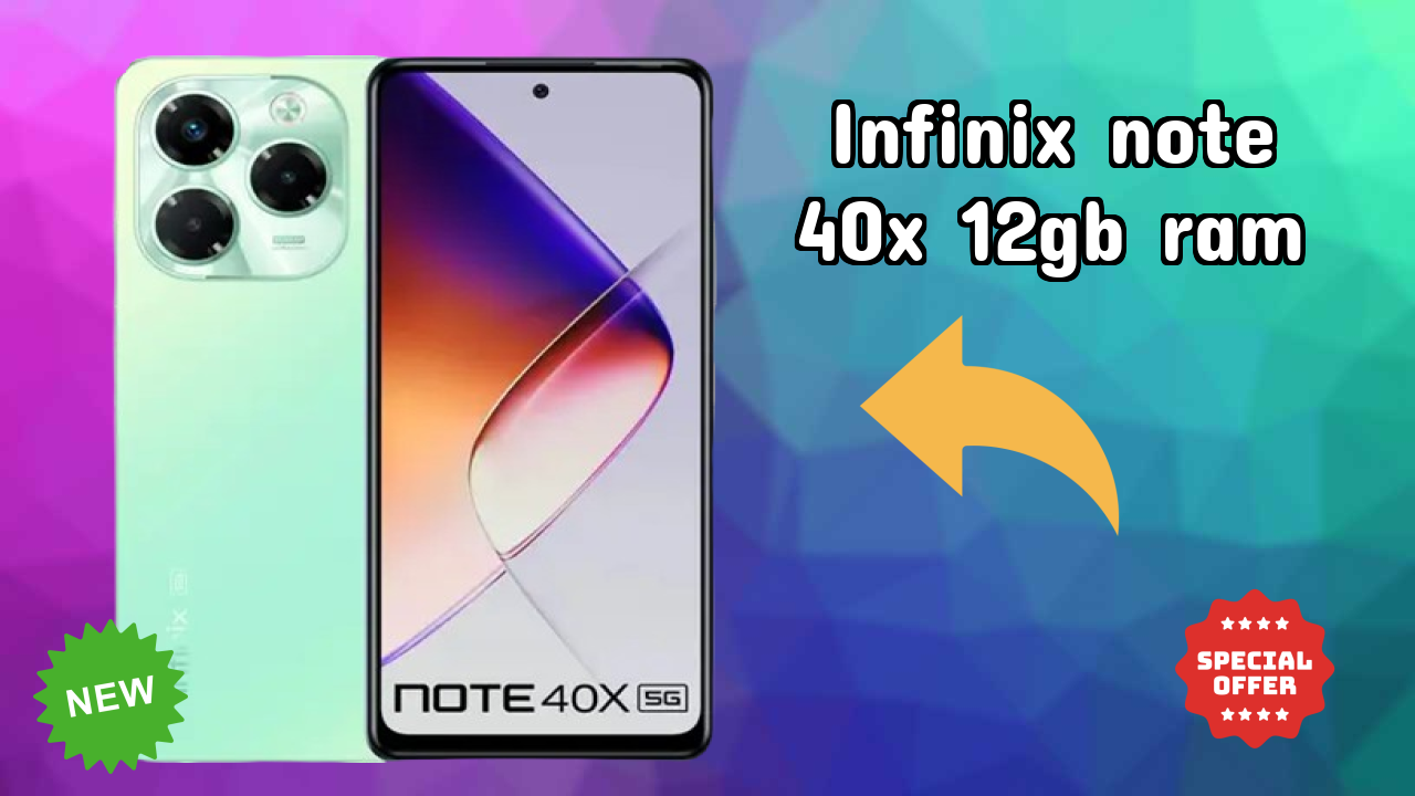 Infinix Note 40X 12GB RAM रिव्यु: 12 GB RAM मल्टीटास्किंग  डिस्कसन