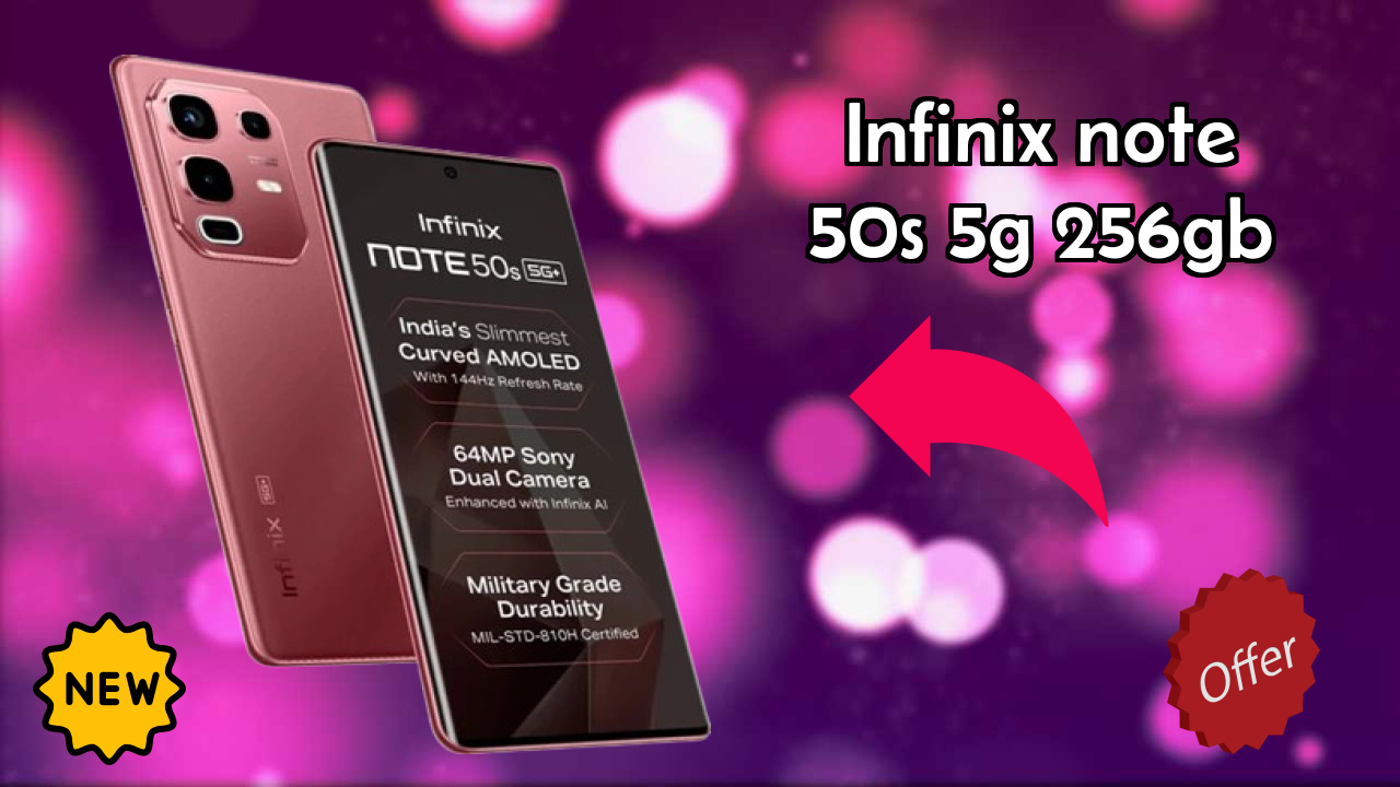 Infinix Note 50s 5G+ 256GB बैटरी टेस्ट: क्या 5500 MAh पूरे दिन चलती है?