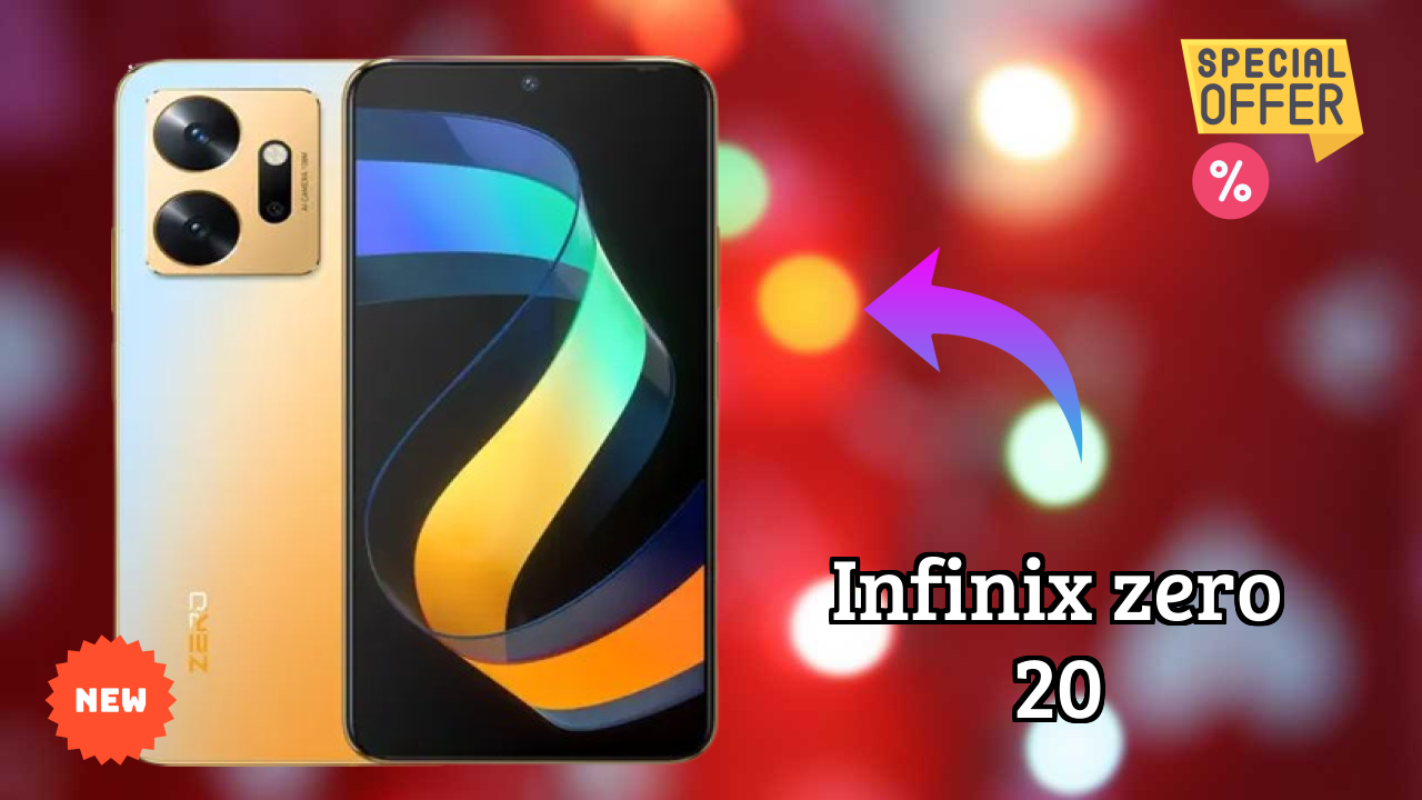 Infinix Zero 20 डिस्प्ले तकनीक: AMOLED क्वॉलिटी