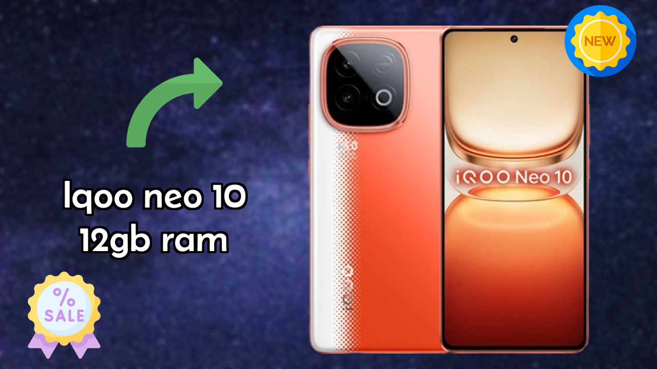 ₹35,998 पर IQOO Neo 10 12GB RAM - इस क़ीमत के तहत बेस्ट फोन