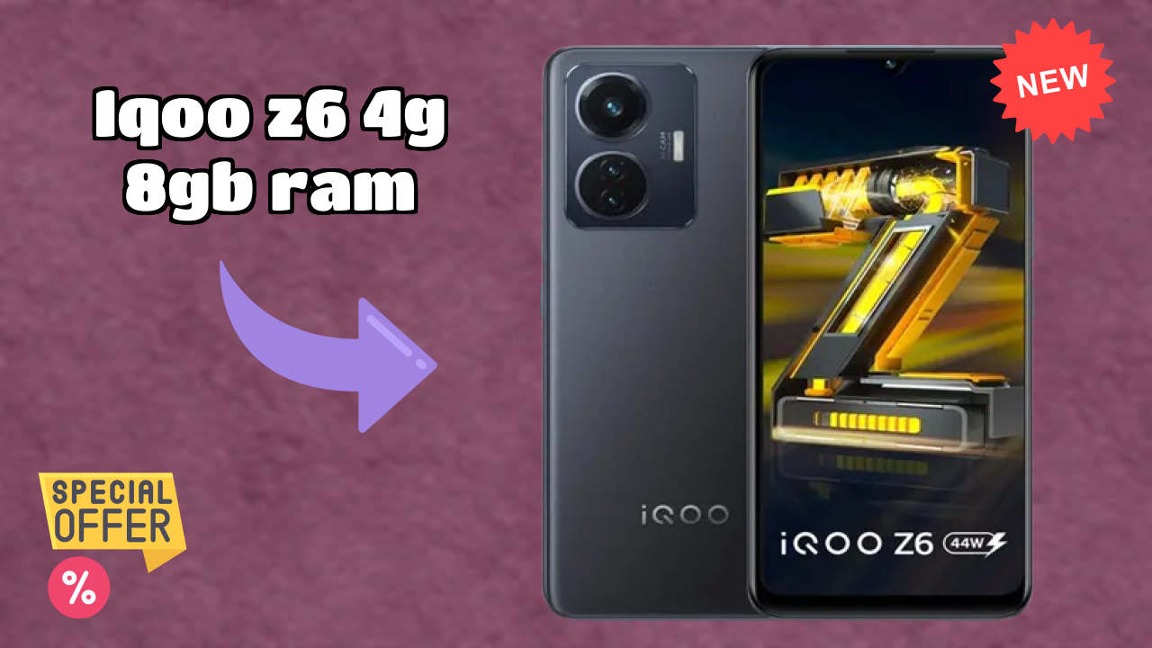 IQOO Z6 4G 8GB RAM डिस्प्ले  डिस्कसन: 6.44 Inches (16.36 Cm) स्क्रीन