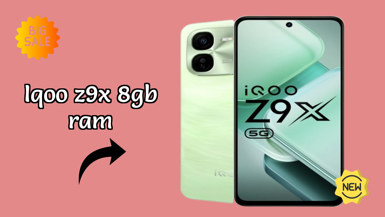 IQOO Z9x 8GB RAM टेस्ट: क्या 8 GB RAM कार्यों को अच्छी तरह से हैंडल