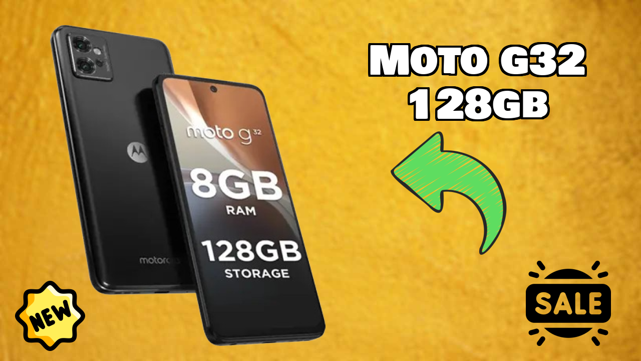 Moto G32 128GB क़ीमत गिरावट अलर्ट: अब सिर्फ ₹12,999
