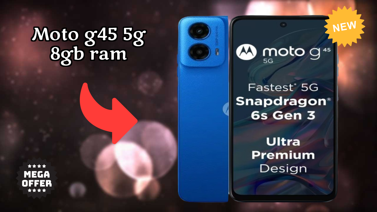Moto G45 5G 8GB RAM प्रोसेसर टेस्ट: Snapdragon 6s Gen 3 बेंचमार्क