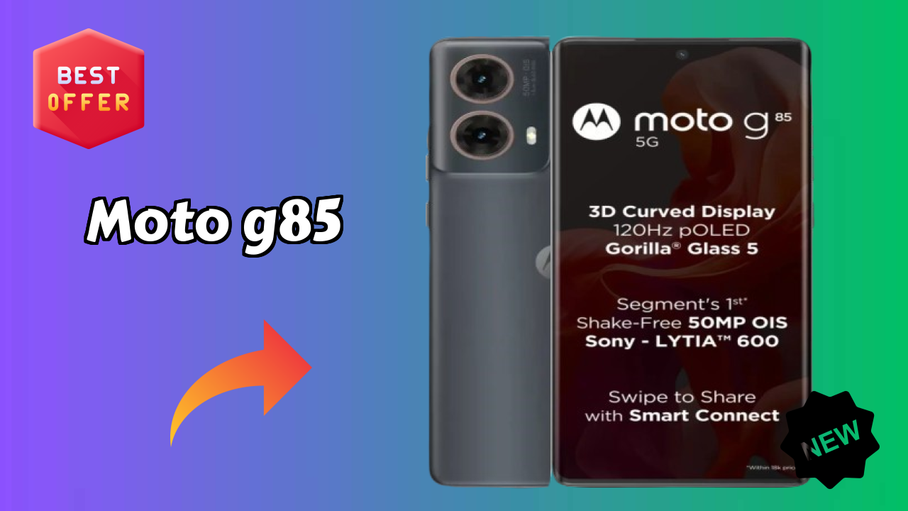₹16,371 पर Moto G85 - बेस्ट फीचर्स हाइलाइट किए गए