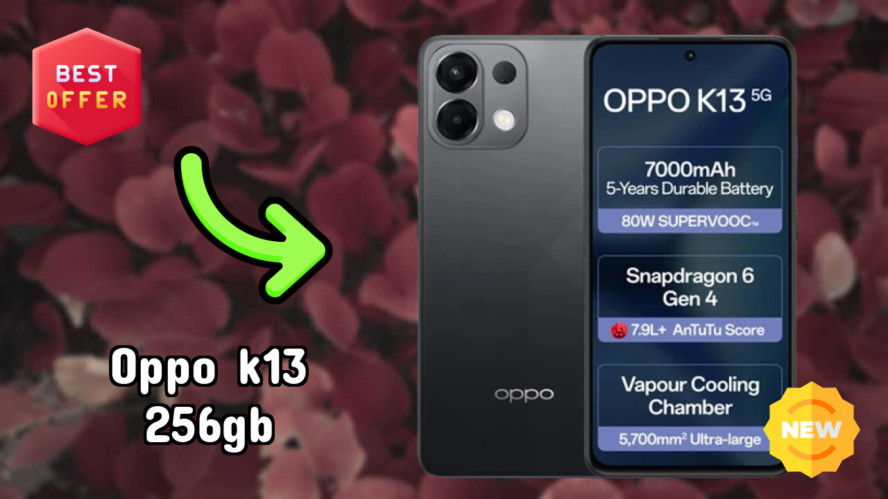 OPPO K13 256GB प्रोसेसर टेस्ट: Snapdragon 6 Gen 4 शो