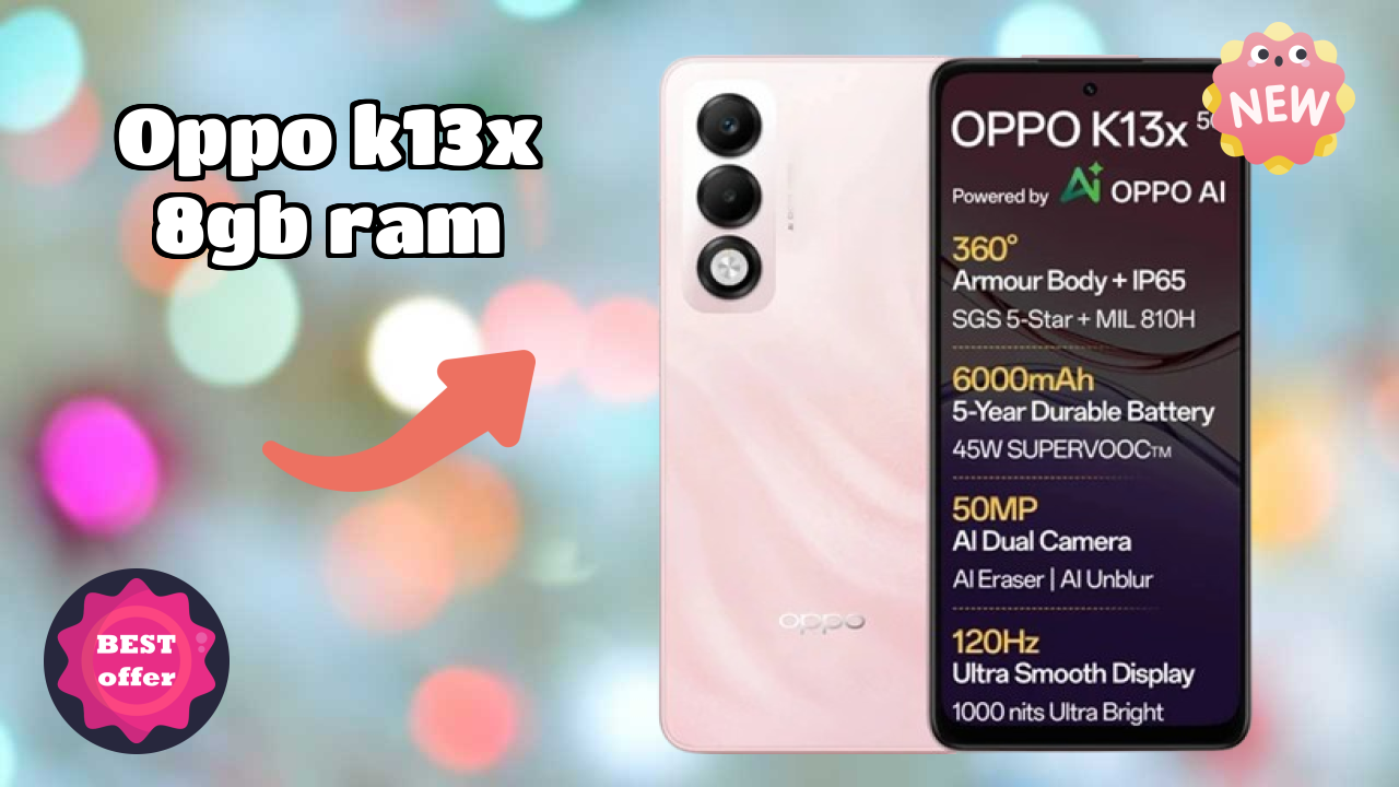 OPPO K13x 8GB RAM कैमरा सैंपल: 50 MP + 2 MP Rear Camera कम रोशनी टेस्ट