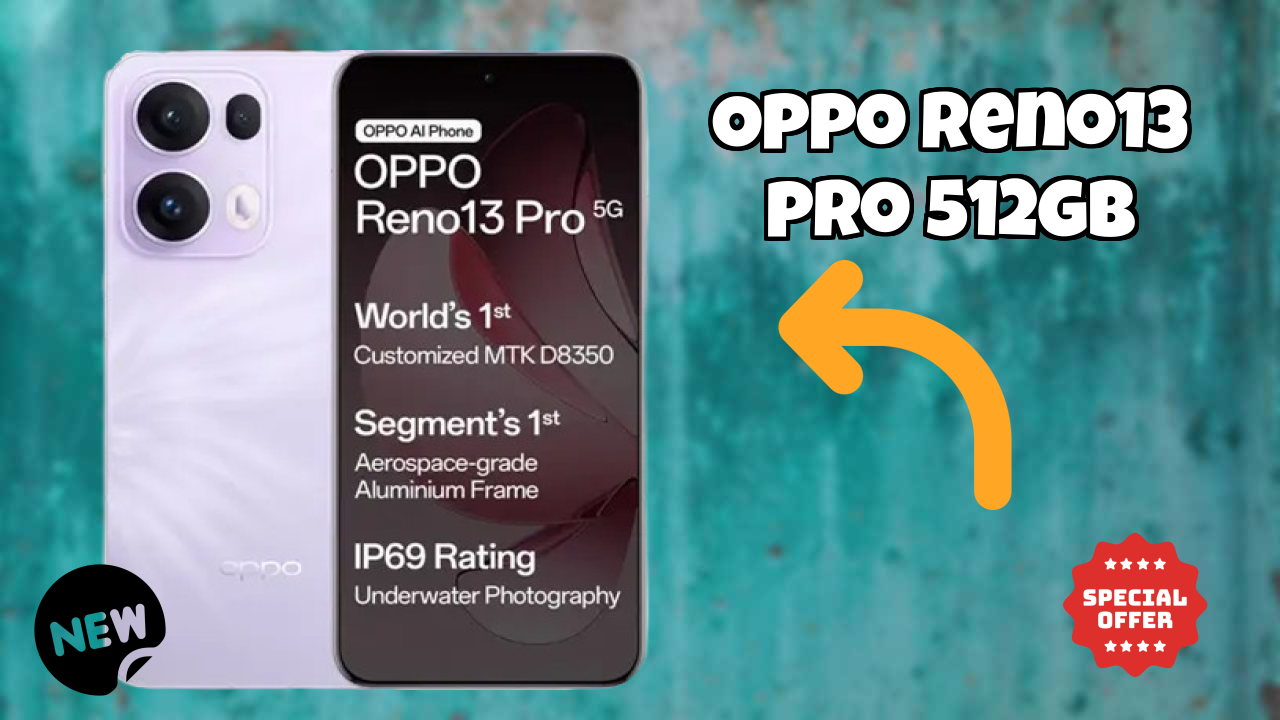 OPPO Reno13 Pro 512GB क़ीमत गिरावट अलर्ट: अब सिर्फ ₹44,999