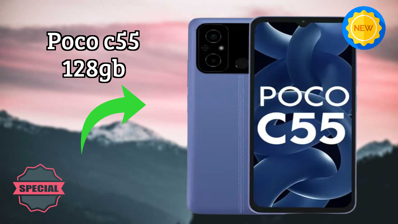 POCO C55 128GB 2026 सभी फीचर्स प्रतिद्वंद्वियों के साथ तुलना