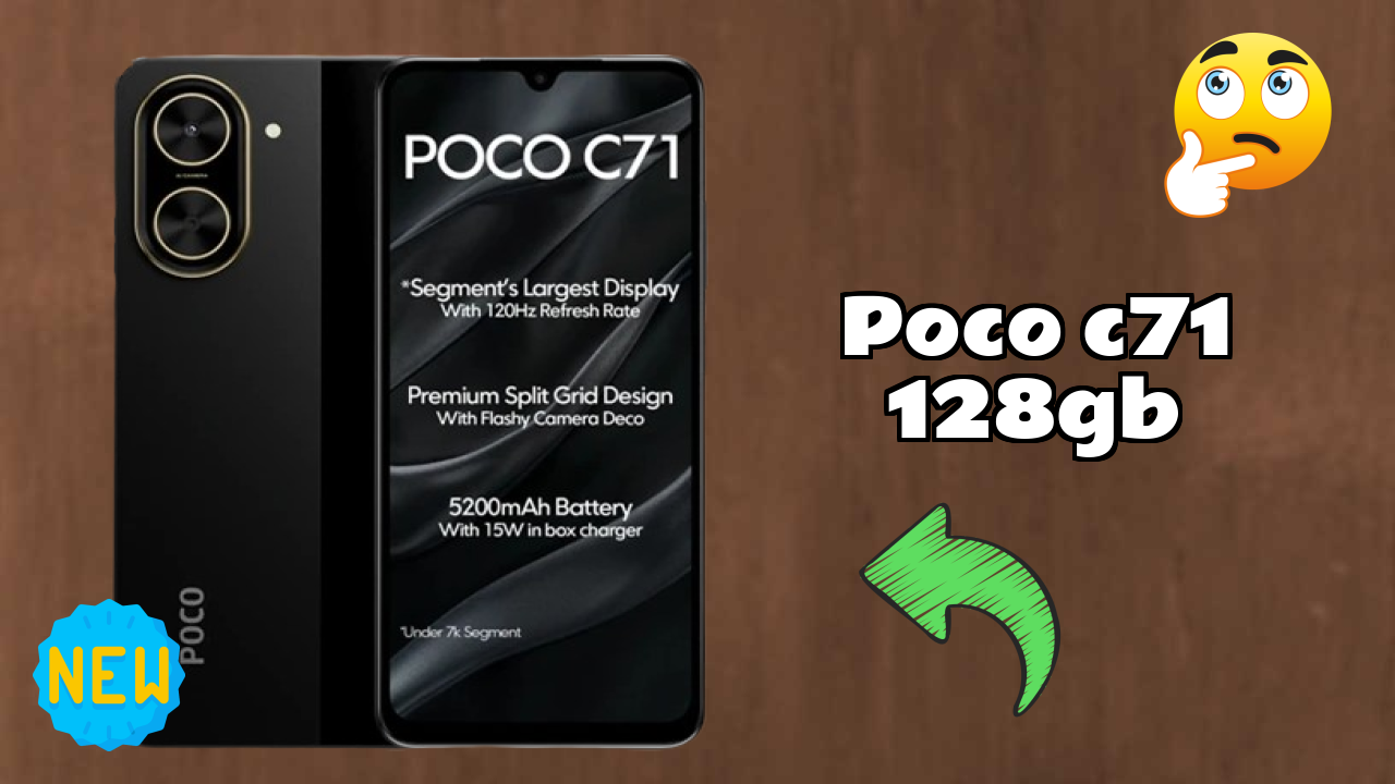 POCO C71 128GB शो टेस्ट: Unisoc T7250 स्पीड और वफ़ादारी