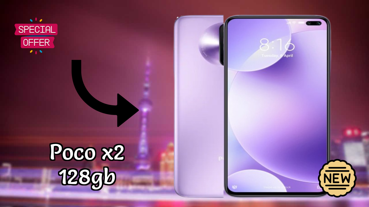 POCO X2 128GB डिस्प्ले साइज़: 6.67 Inches (16.94 Cm) स्क्रीन क्वॉलिटी