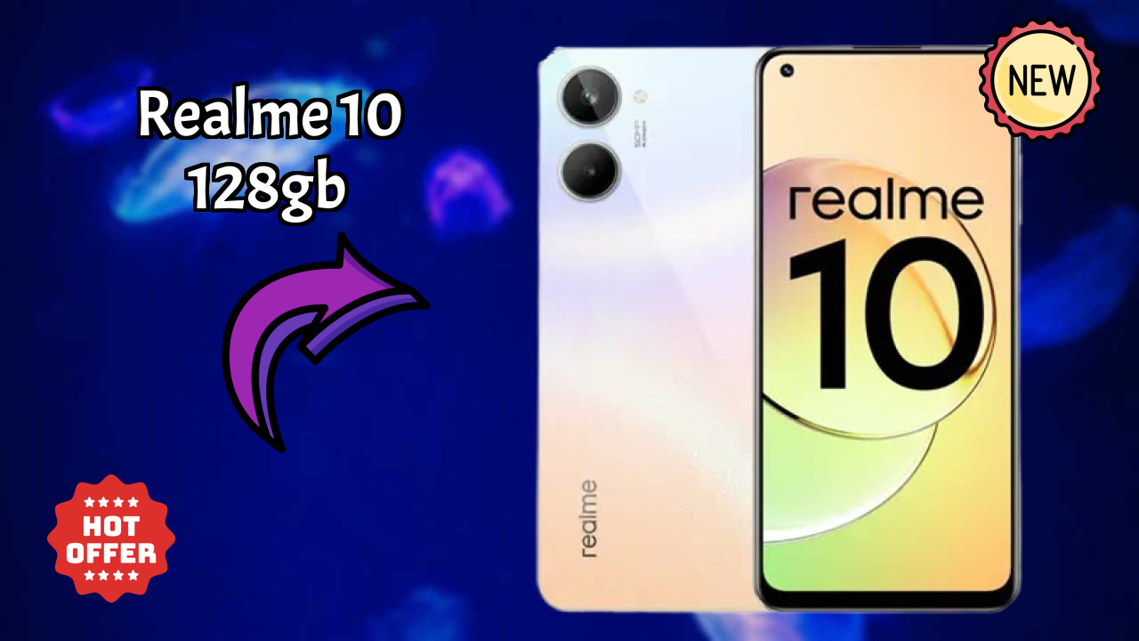  बेस्टRealme 10 128GB डील - कीमत सिर्फ ₹12,999 तक गिर गई!