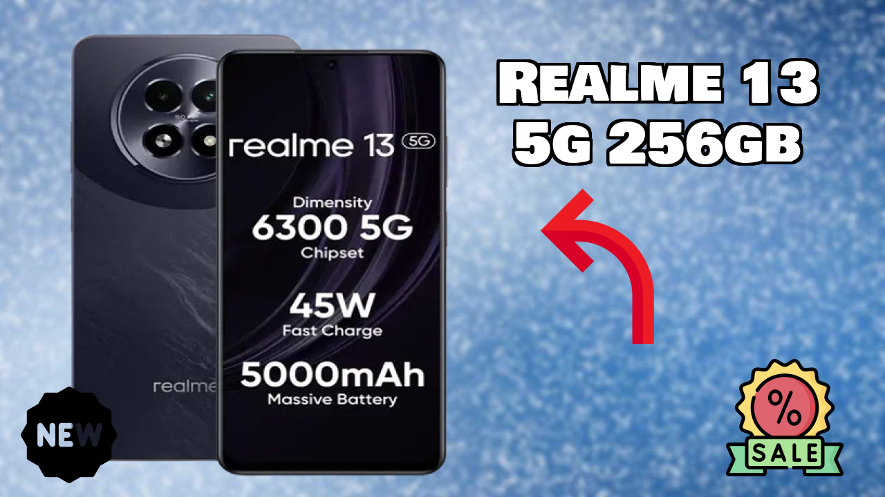  बेस्टबजट फोन अलर्ट: Realme 13 5G 256GB अब सिर्फ ₹16,999 में