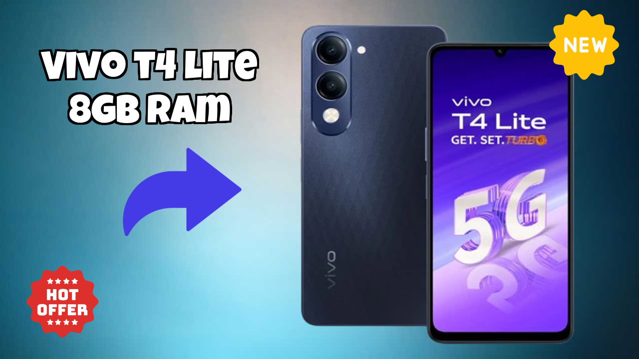Vivo Vivo T4 Lite 8GB RAM - यूजर एक्सपीरियंस और रिव्यु