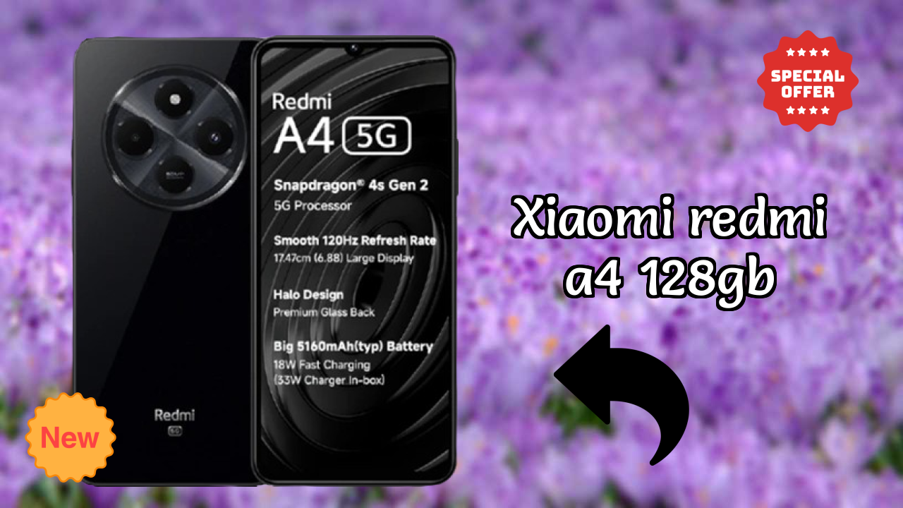 Xiaomi Redmi A4 128GB डिस्प्ले क्वॉलिटी: IPS LCD समझाया गया